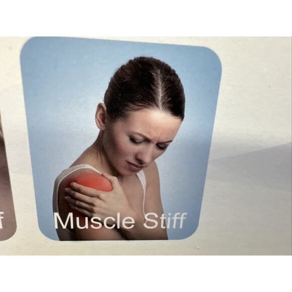 Heated Shoulder Wrap - Blue and White - Picture 13 of 15